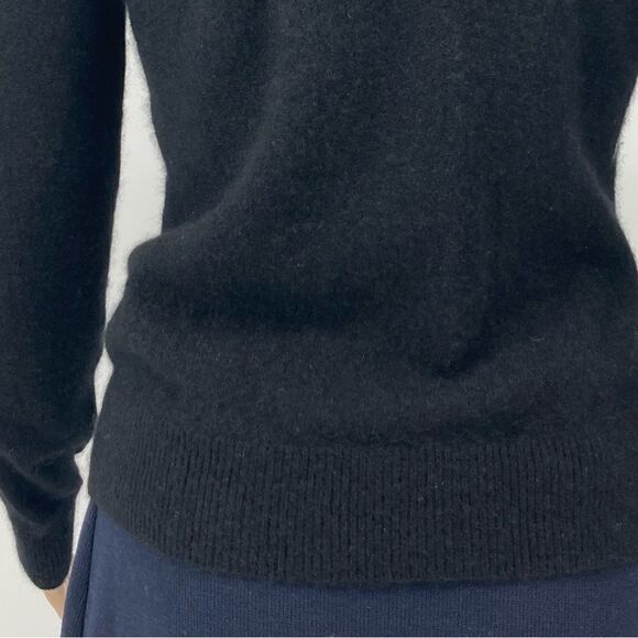 Cashmere Argyle Pattern Button Front Cardigan Size S - Picture 5 of 7